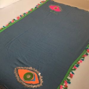 BRAND NEW🧿 Designer Evil Eye Cotton Peshtemal